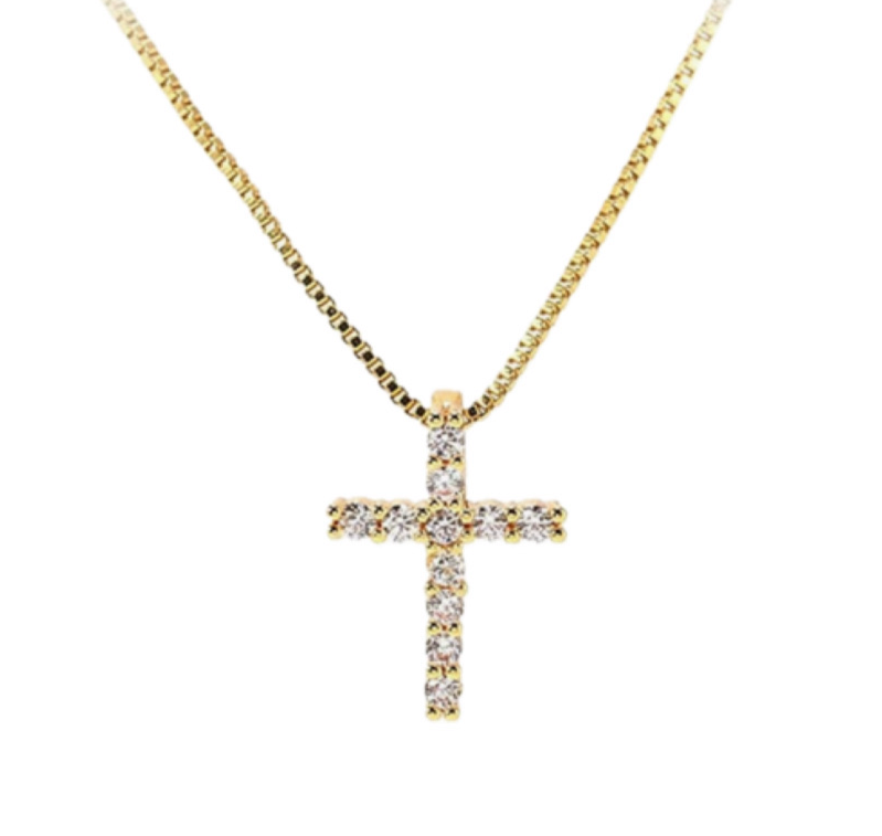 DAINTY CROSS NECKLACE